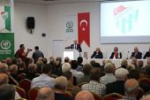 Başkan Bozbey, “Yeni bir sistemle Bursaspor’u ayağa kaldırmalıyız”